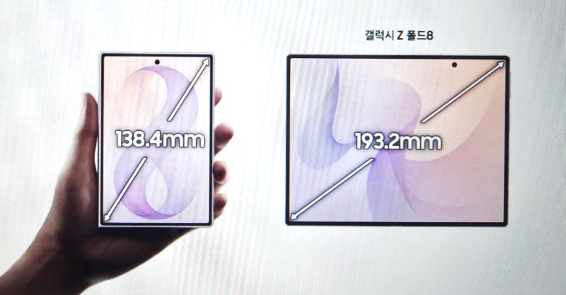 갤럭시 지폴드8와이드 사전예약 가격 할인 및 스펙 보기