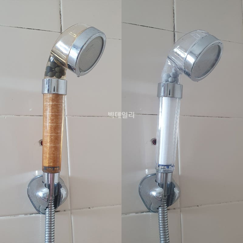 리셀 NEW 100/200 수압 상승 녹물제거 화장실/여행용 샤워기