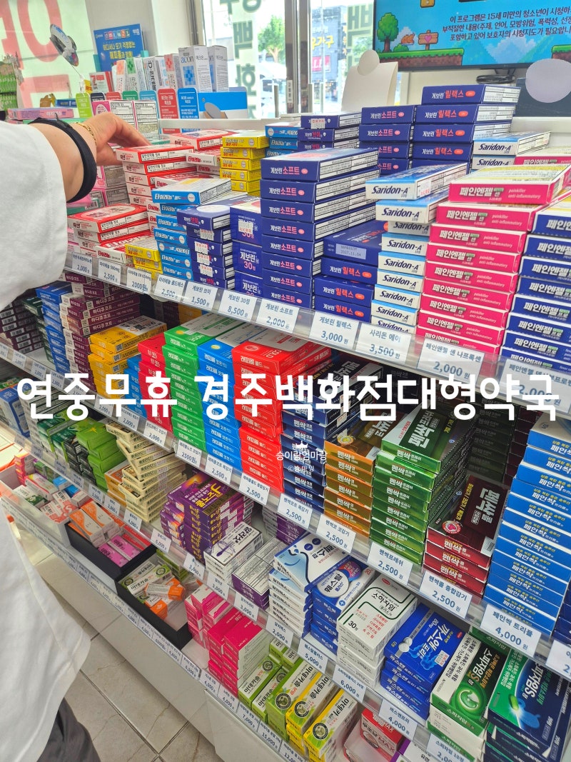 경주 대형약국 찾는다면? 경주백화점대형약국 방문 후기