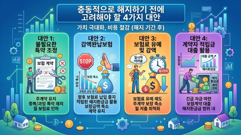 보험 괜히 들었나? 손해 없이 100% 환불받는 완벽 가이드 청약철회·품질보증해지 총정리