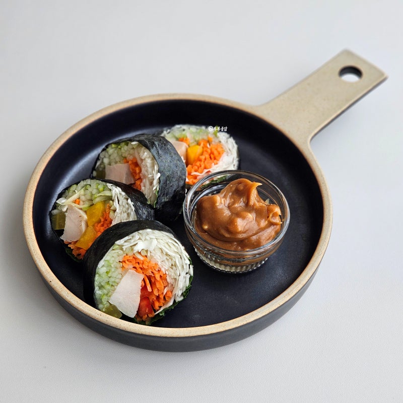 닭가슴살 월남쌈 만들기 밥 없는 다이어트 월남쌈 김밥 땅콩소스 레시피