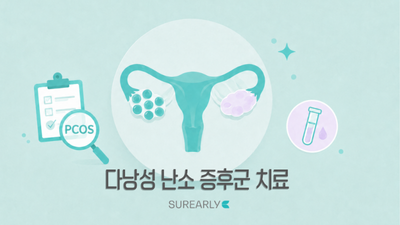다낭성 난소 증후군 치료, 검사부터 임신 준비 방법