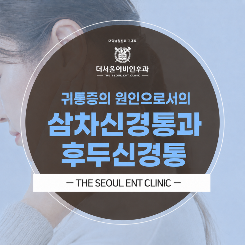 귀통증의 원인으로서의 삼차신경통과 후두신경통