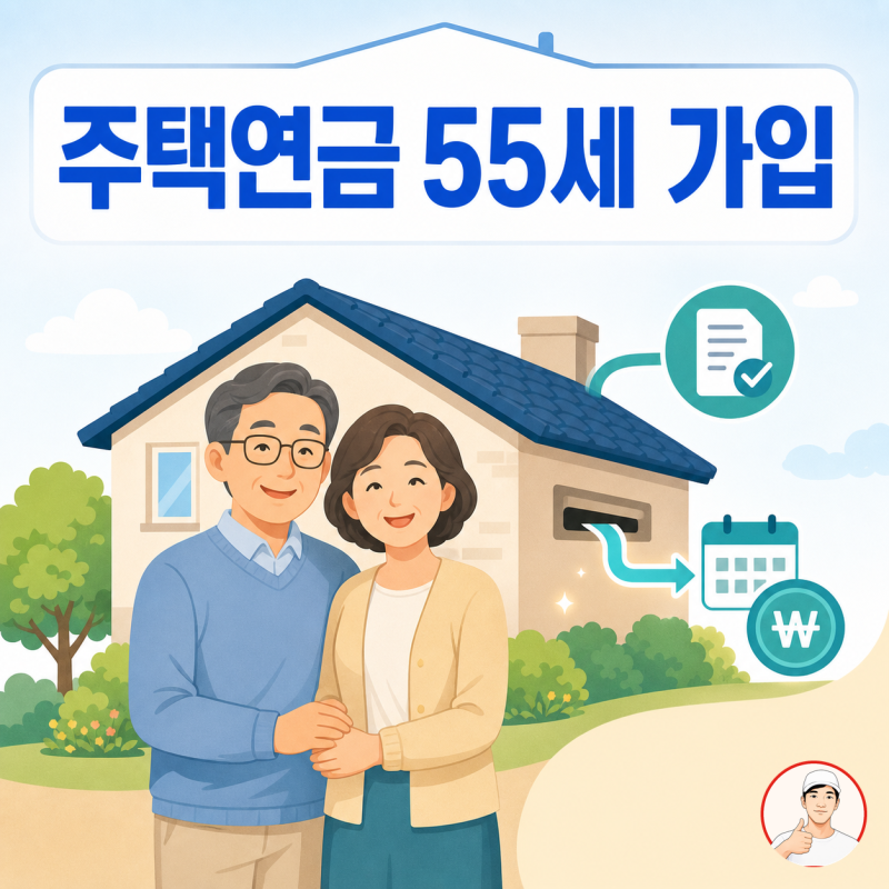 주택연금 55세부터 가입 — 공시가 12억 이하 조건과 신청방법