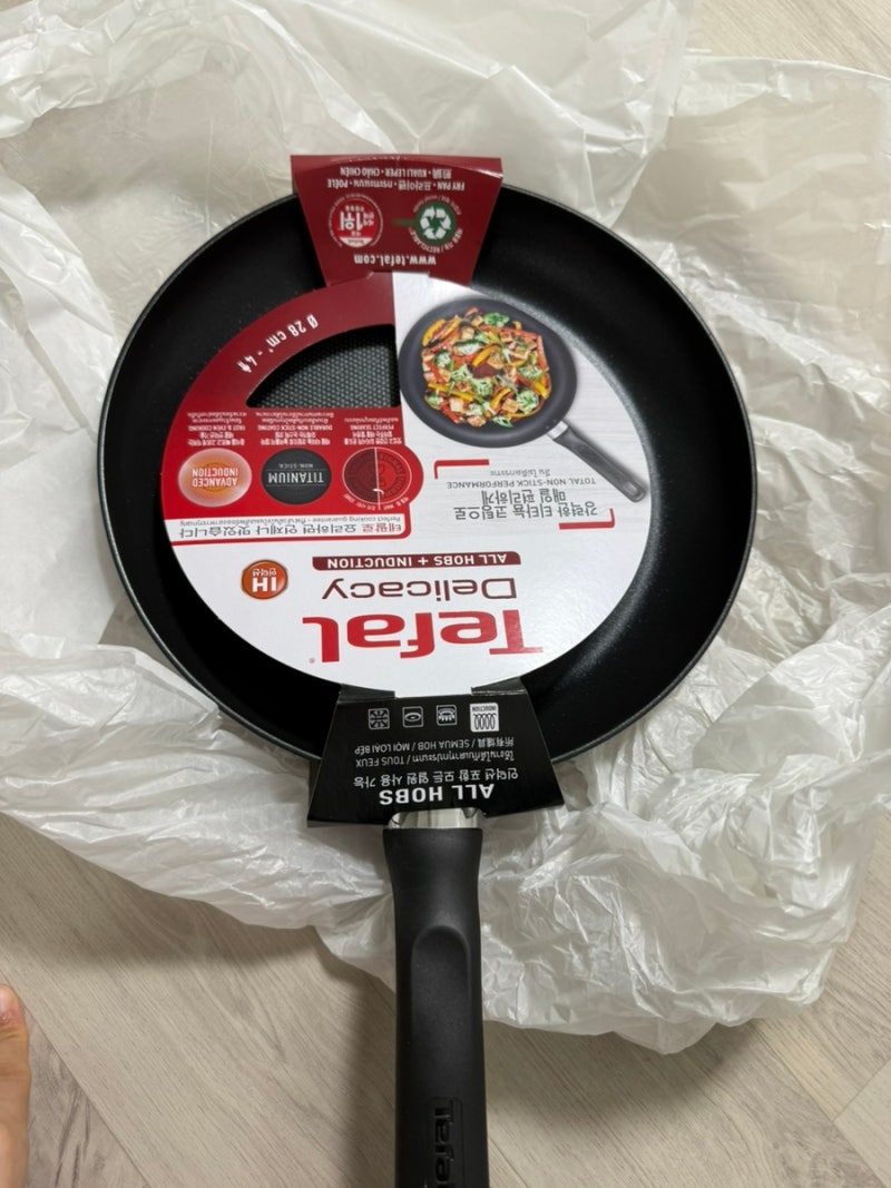 [살림 후기] 테팔 델리커시 인덕션 후라이팬 28cm, 코팅팬 추천, 내돈내산