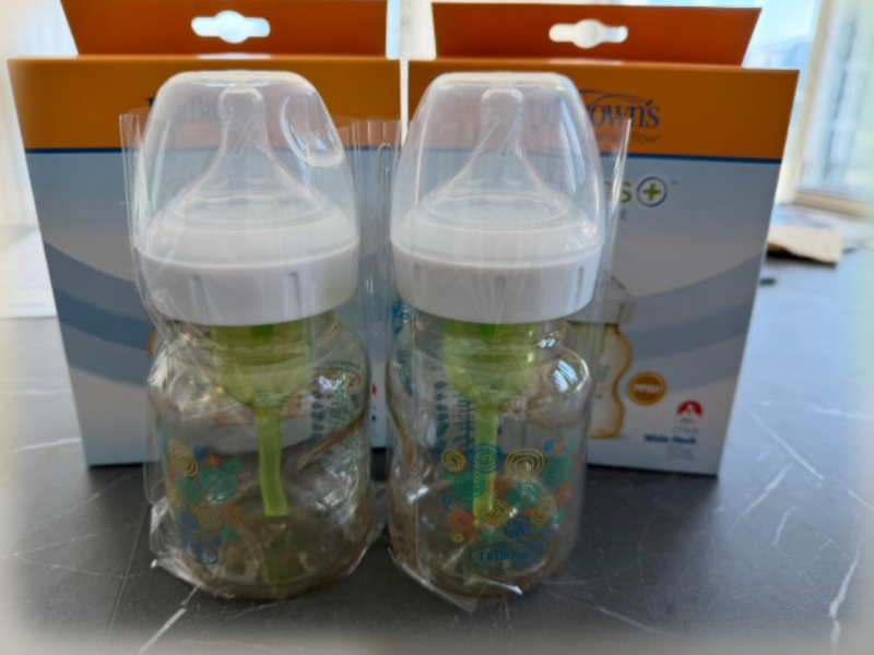닥터브라운 젖병 PPSU 150ml 4개 세트, 신생아 배앓이와 젖꼭지 0단계