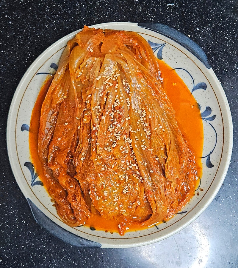 들기름 김치찜 만들기 묵은지 활용법
