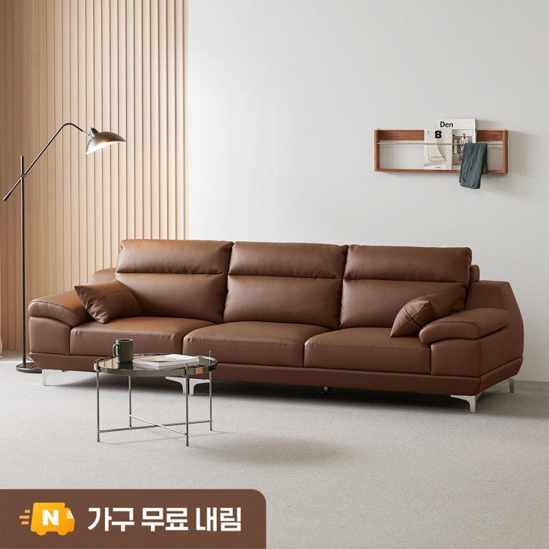 30대 집순이의 인생템! 동서가구 뉴테라 4인용 카멜 소파로 거실 인테리어 완성했어요