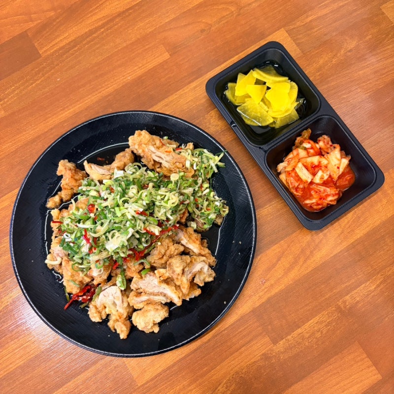 여수 시청 중국집 '라이라이' 유린기 맛집