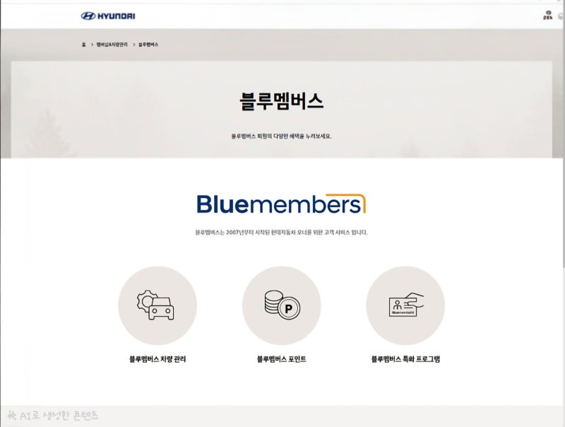현대자동차 블루멤버스, 신차 구매 후 꼭 챙겨야 하는 혜택 총정리