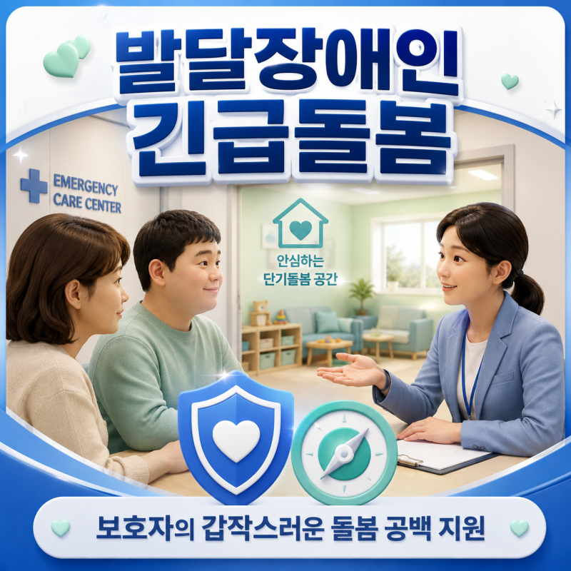 발달장애인 긴급돌봄