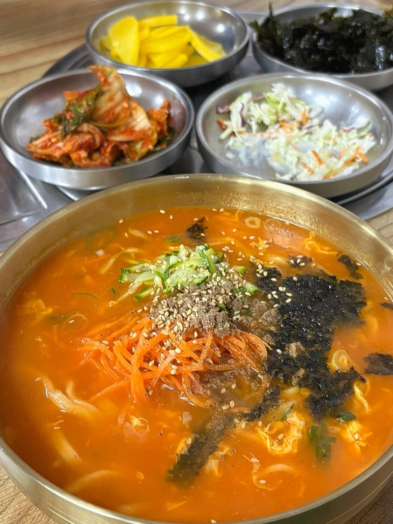 강릉역 근처 장칼국수 까치칼국수 리얼솔직후기