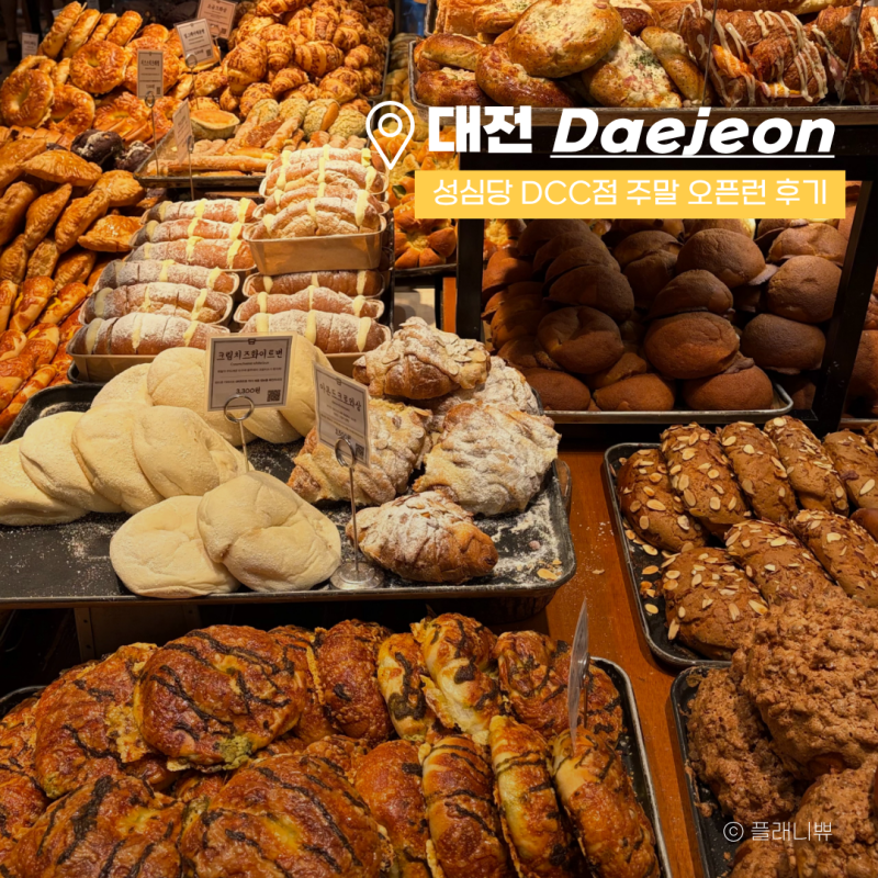 대전 성심당 DCC점 주말 오픈런 후기 (웨이팅 시간, 주차정보, 추천메뉴)