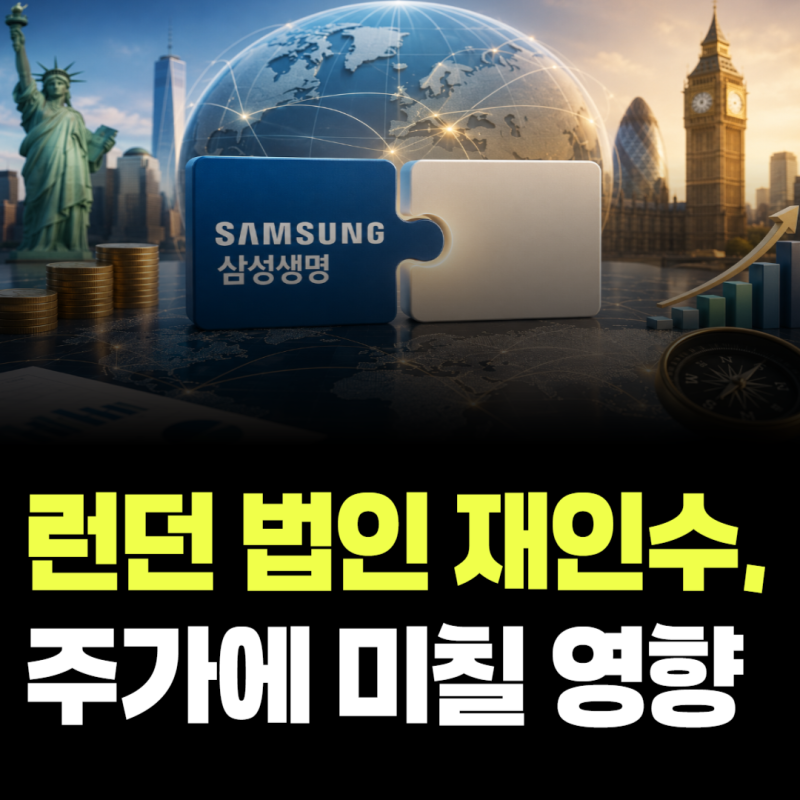 삼성생명 뉴욕·런던 법인 재인수, 해외 투자 강화가 주가에 미칠 영향은?