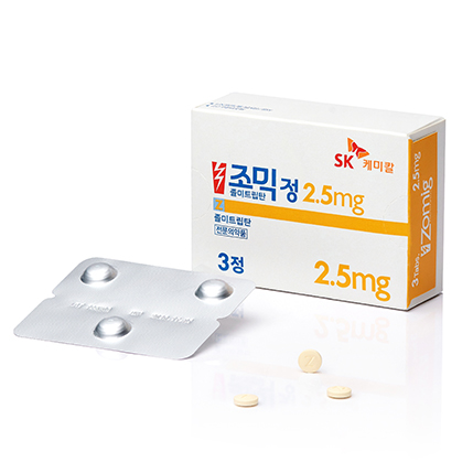 조믹정 급성 편두통약, 트립탄 계열, 성분 효과 가격 복용법 주의사항