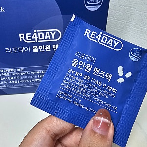 남자 종합 영양제 추천 리포데이 올인원 맨즈팩(30일 구성) 후기
