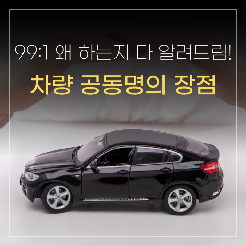 왜 자동차 공동명의 1% 서류와 보험료, 이유와 장단점까지!