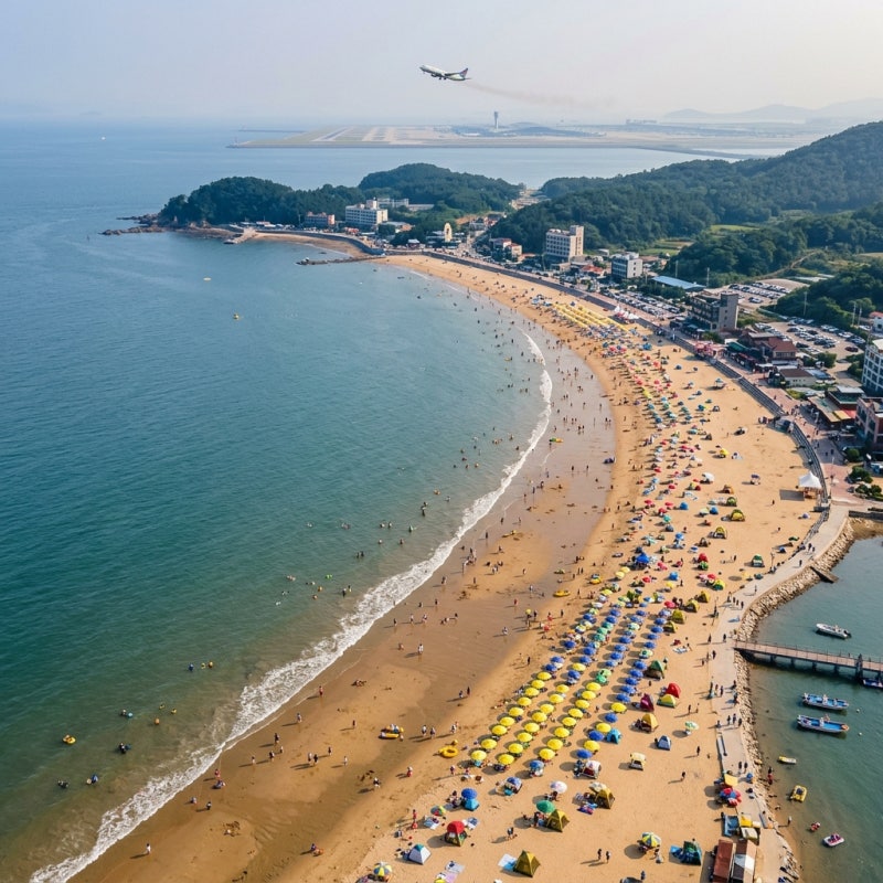 인천 을왕리·왕산해수욕장 가는 법과 마시안해변 갯벌, 영종도 여름 바다 드라이브