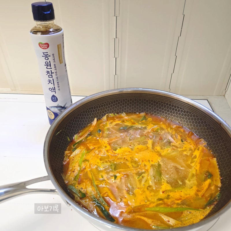 동원 참치액 추천 장동민 특허 에코링 적용, 실제 요리 해본 후기