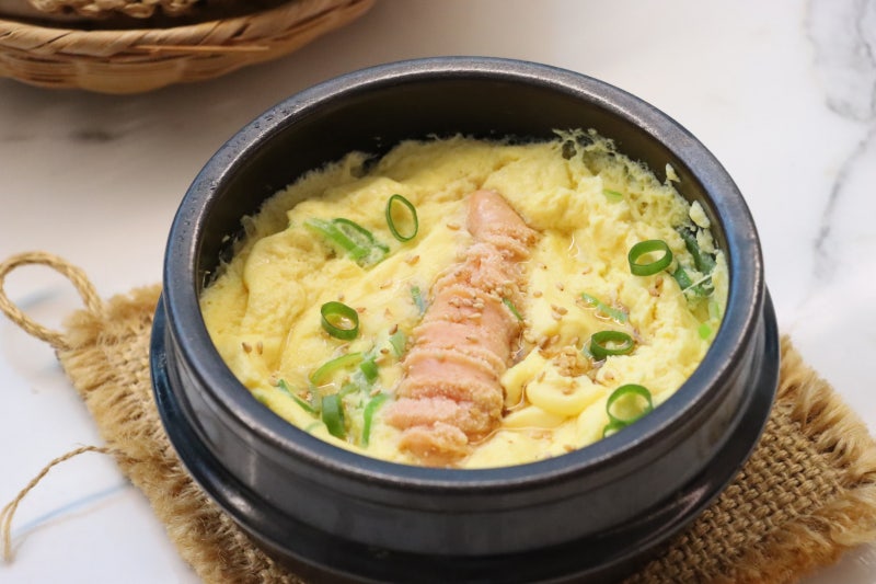 전자렌지 계란찜 만들기 전자레인지 명란계란찜 레시피
