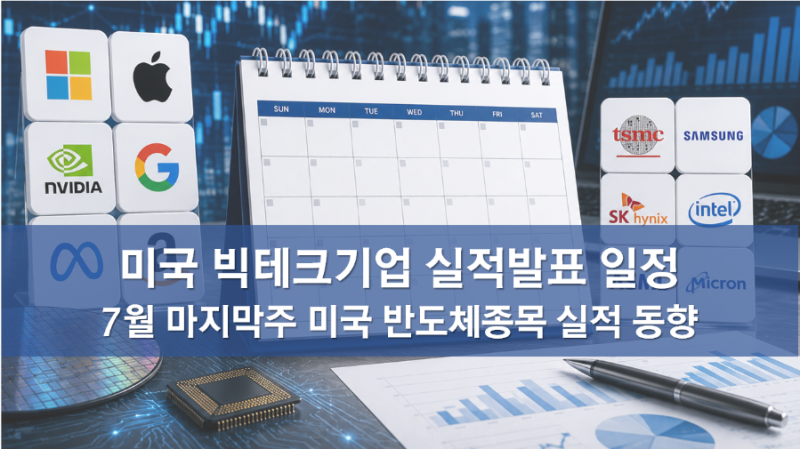 미국 빅테크 실적발표 일정, 램리서치, ARM 주가 동향, 퀄컴 실적발표 시간, 날짜, 반도체기업 ....