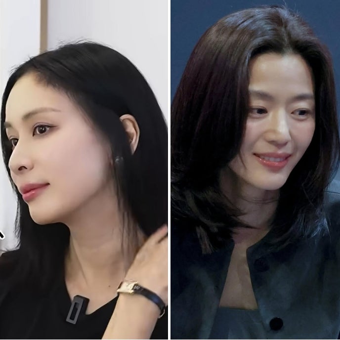 여배우 중단발 전지현 레이어드컷 고소영 중단발 스타일링 ✨