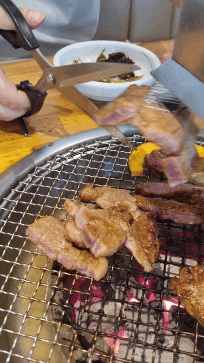신대부적 고기집 전원숯불 영대점 점심특선 내돈내먹 후기 경산 옛날돼지갈비맛집