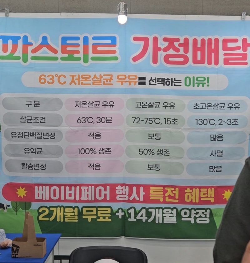 [돌아기 우유] 언제부터 가능, 파스퇴르 우유 선택한 이유