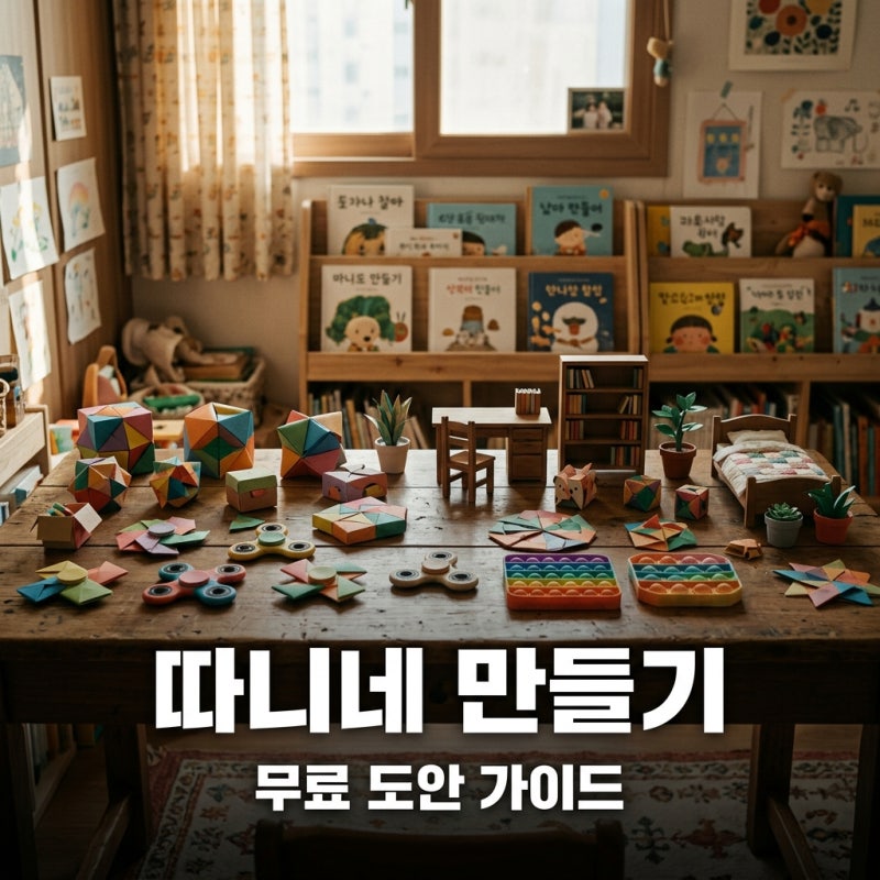 따니네 만들기 무료 도안 다운로드 방법 및 인기 아이템 추천 가이드