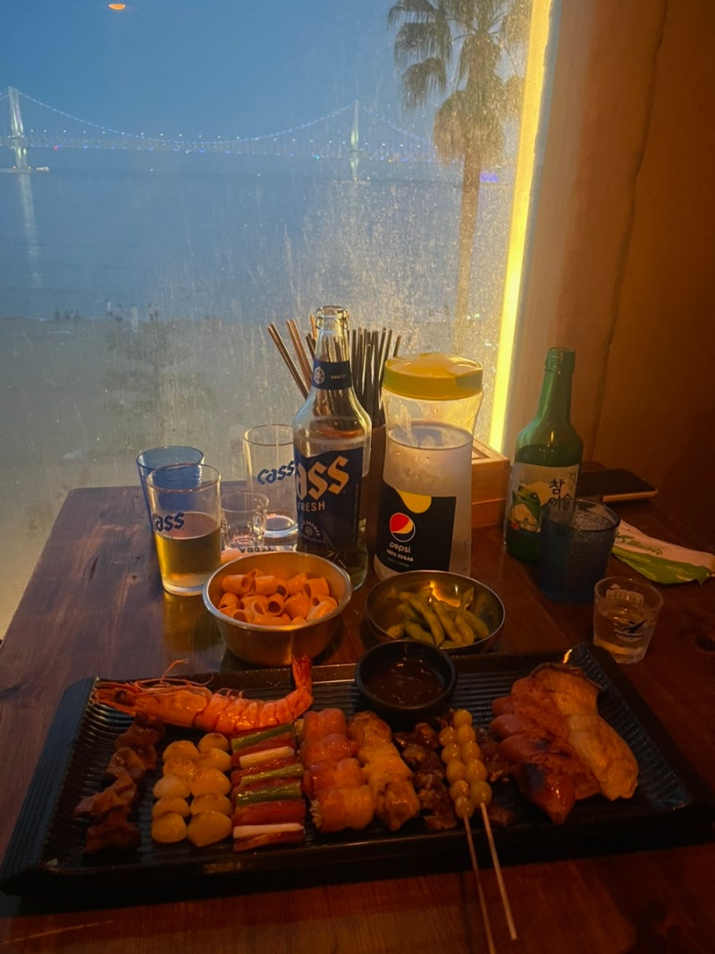 광안리 술집 뷰맛집 광안대교뷰 한식주점 목날