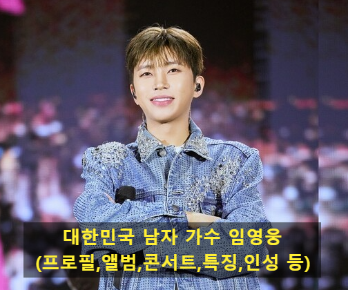 대한민국 남자 가수 임영웅(프로필,앨범,콘서트,곡,특징,인성 등)