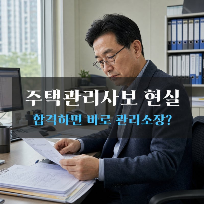 중장년 인기 자격증 주택관리사보 따면 끝? 취업 전에 알아야 할 현실