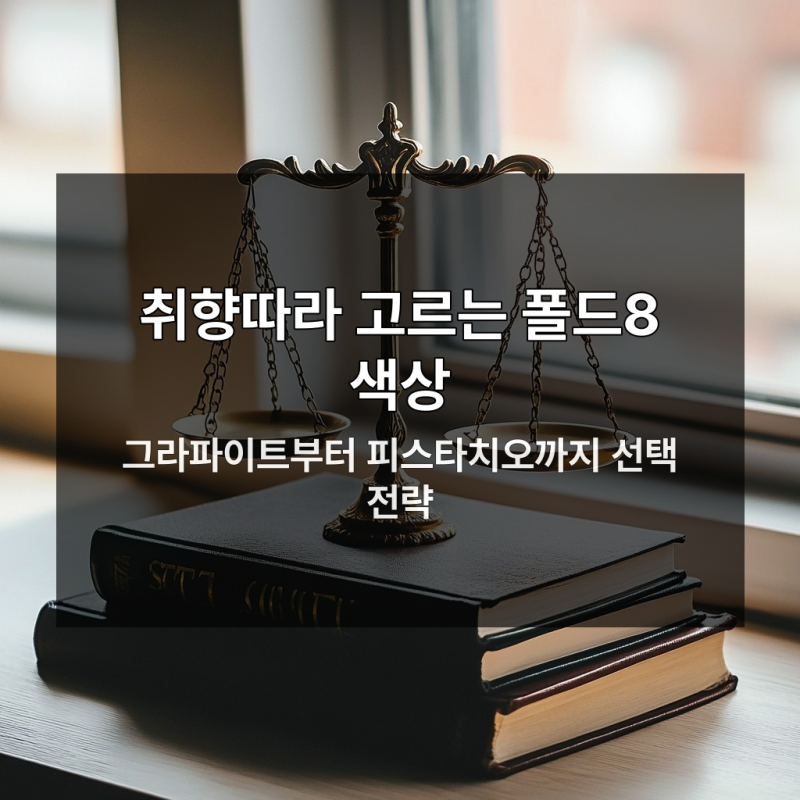 갤럭시 Z 폴드8 512GB 놓치면 후회하는 이유