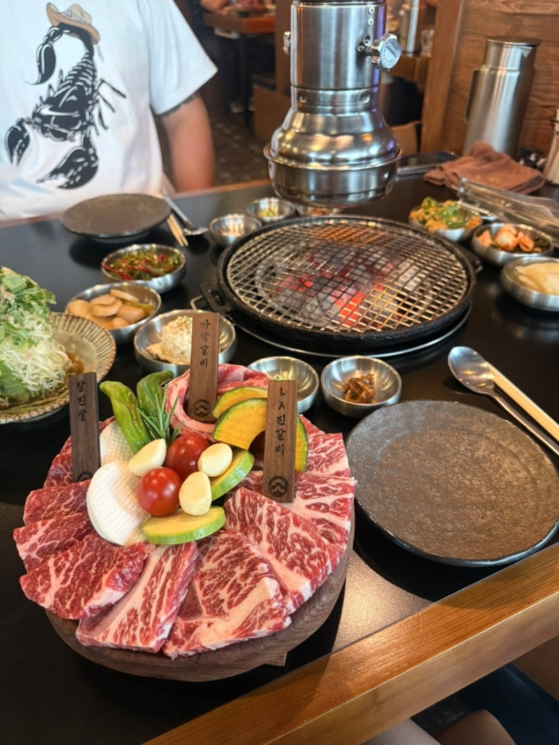 보정동맛집 우상화로구이 죽전보정점 상 모둠한판 콜키지프리
