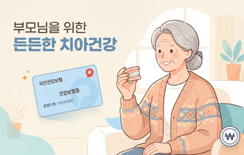 노인 틀니 건강보험 지원, 자격과 본인부담금 총정리 2026