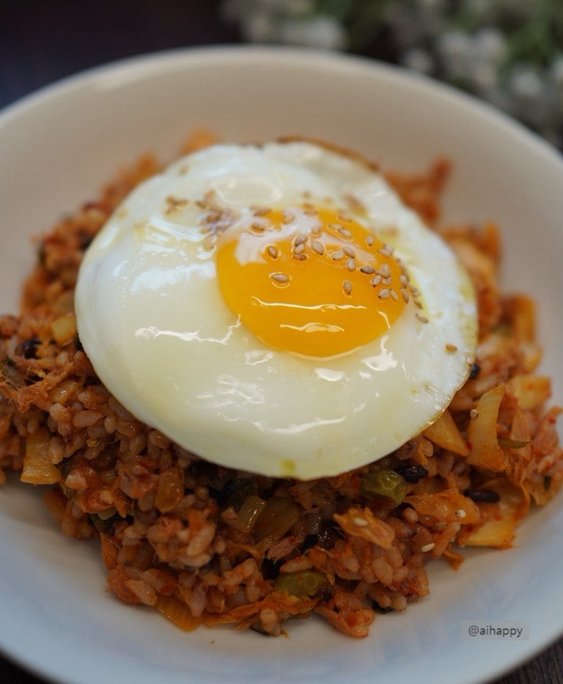 참치 김치볶음밥 맛보장 레시피 저녁 한끼 방학 추천 한그릇 메뉴