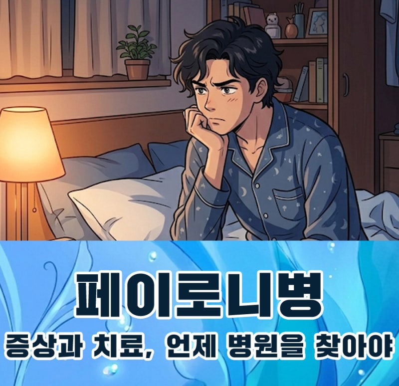페이로니병 휘었다고 해서, 병원치료 모두 필요할까?