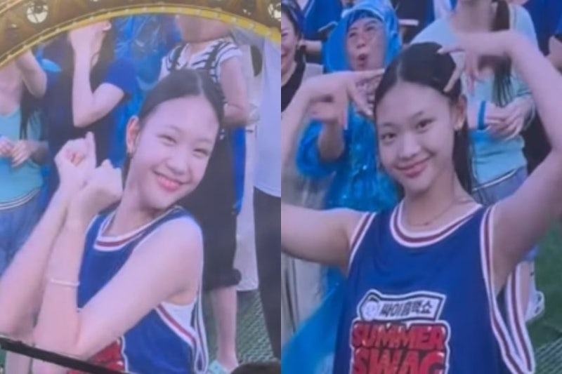 싸이가 흠뻑쇼에서 즉석 캐스팅한 여중생의 정체! "연습생 아닙니다" 직접 해명…1100만 뷰 주....