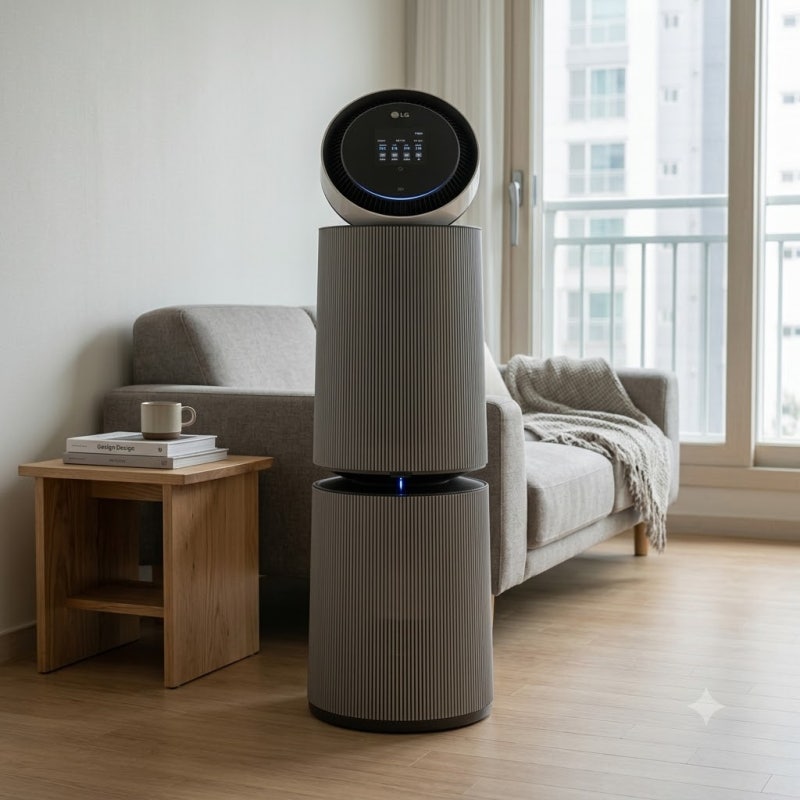 LG 퓨리케어 AI 공기청정기 M7 가격 할인 및 AS356NSMAM 후기 총정리
