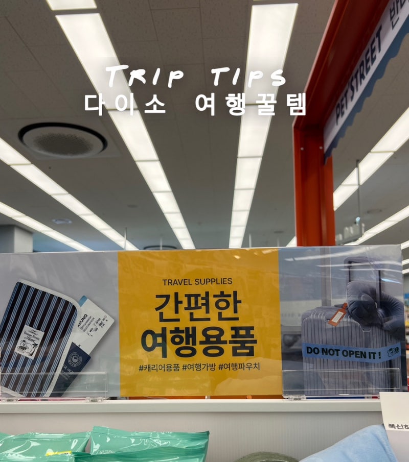 다이소 여행꿀템 추천 압축팩,필터 보조가방 등 여행용품 정리 해외여행 준비물리스트