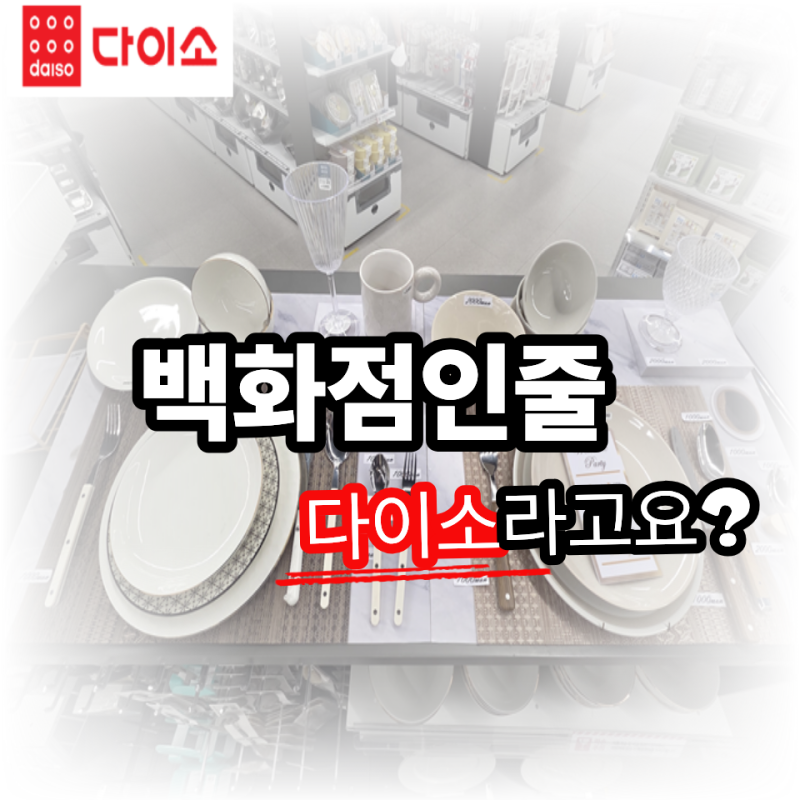 다이소 미쳤네… 최화정도 구매한 그릇, 나만 비싼 그릇세트에 돈 썼네