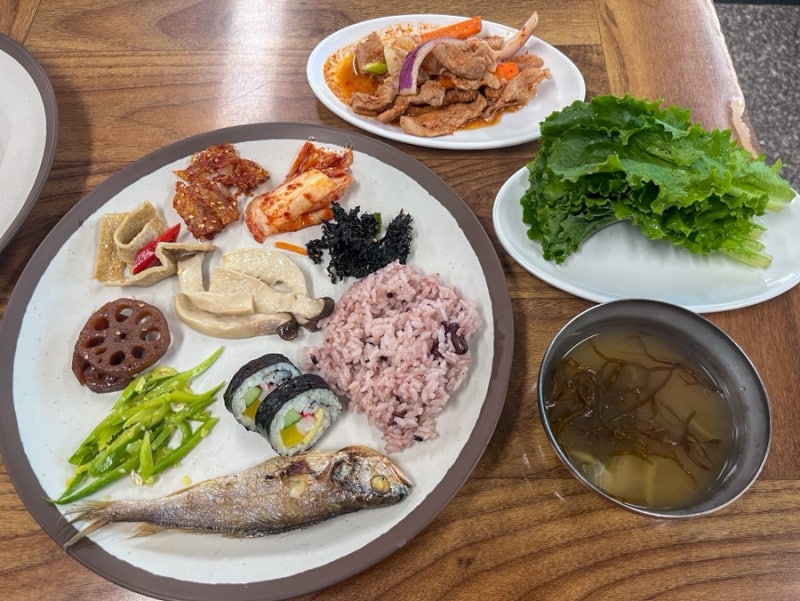 [전남 진도 맛집] 울들목한정식뷔폐 - 진도대교 앞 새벽 식사 가능한 맛집