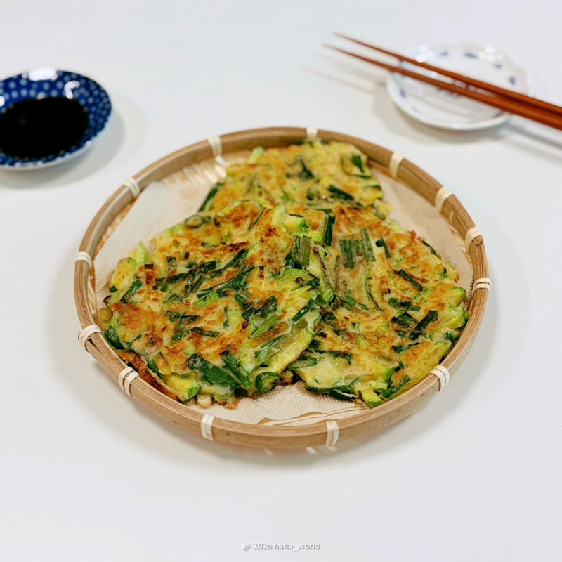 애호박 부추전 만들기, 밥새우 넣어 감칠맛 살리는 황금레시피