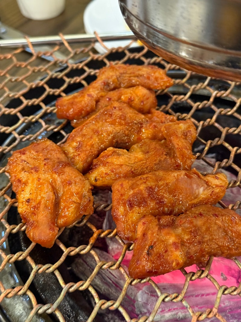 대전 봉명동 맛집 김오조숯불쭈꾸미 숯불향 가득한 가브리살 후기