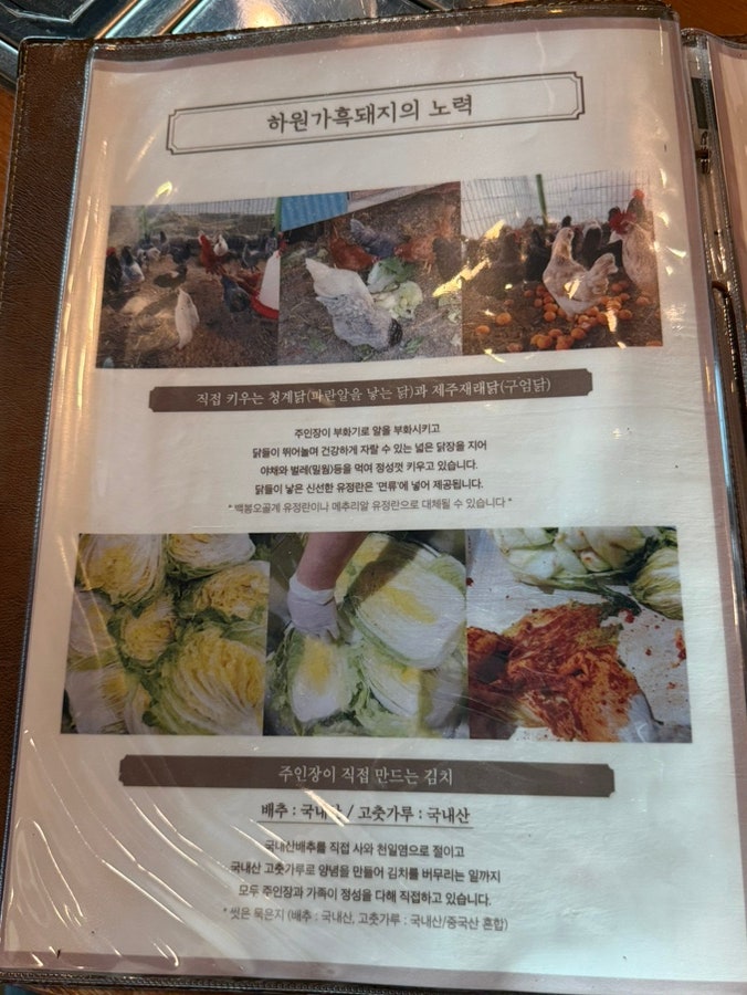 하원가흑돼지 사진 5