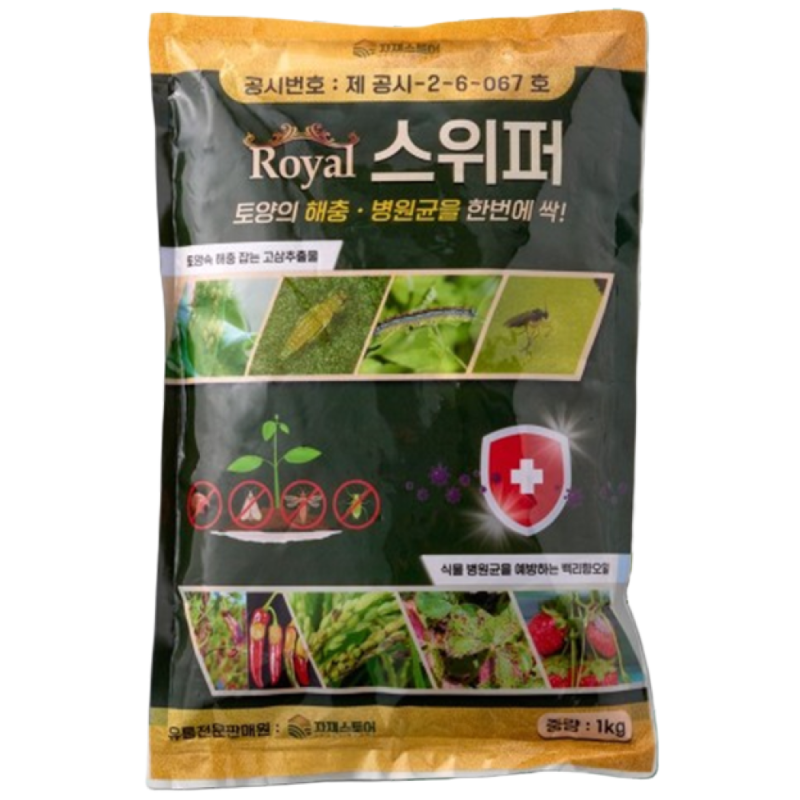 잘 나가는 제품 스위핑살충제 웨이타오 로얄 스위퍼 입제 (1 kg) 한포에 진딧물 응애 약 토양 ....