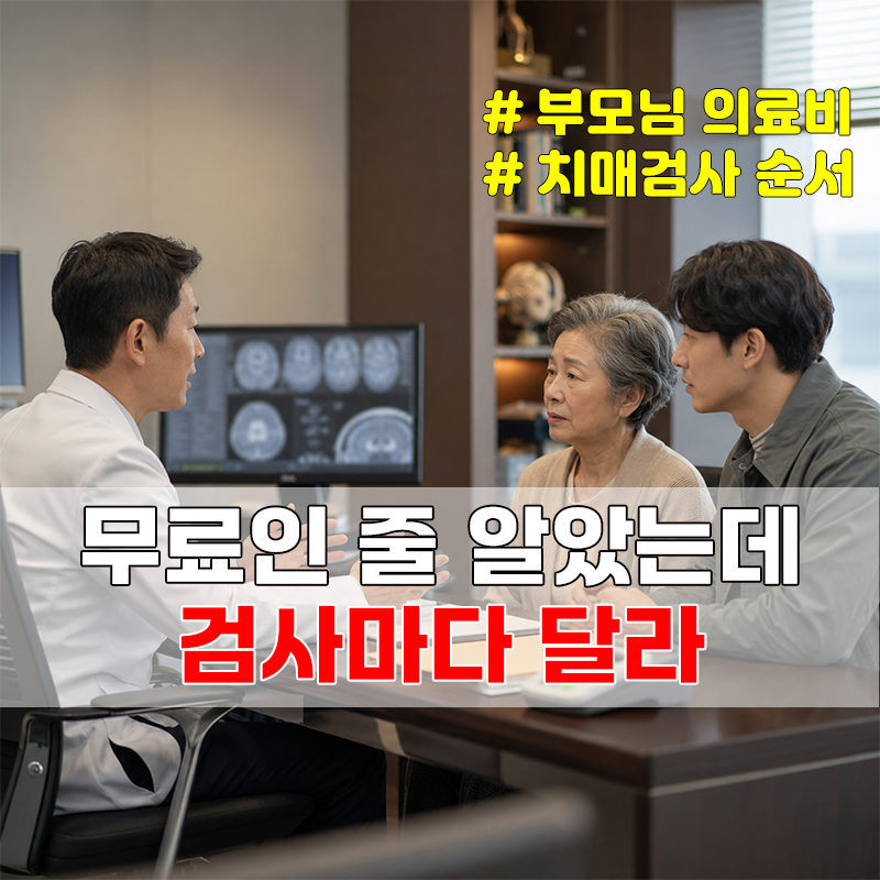 부모님 치매검사, 병원 예약 전 치매안심센터부터 확인하세요