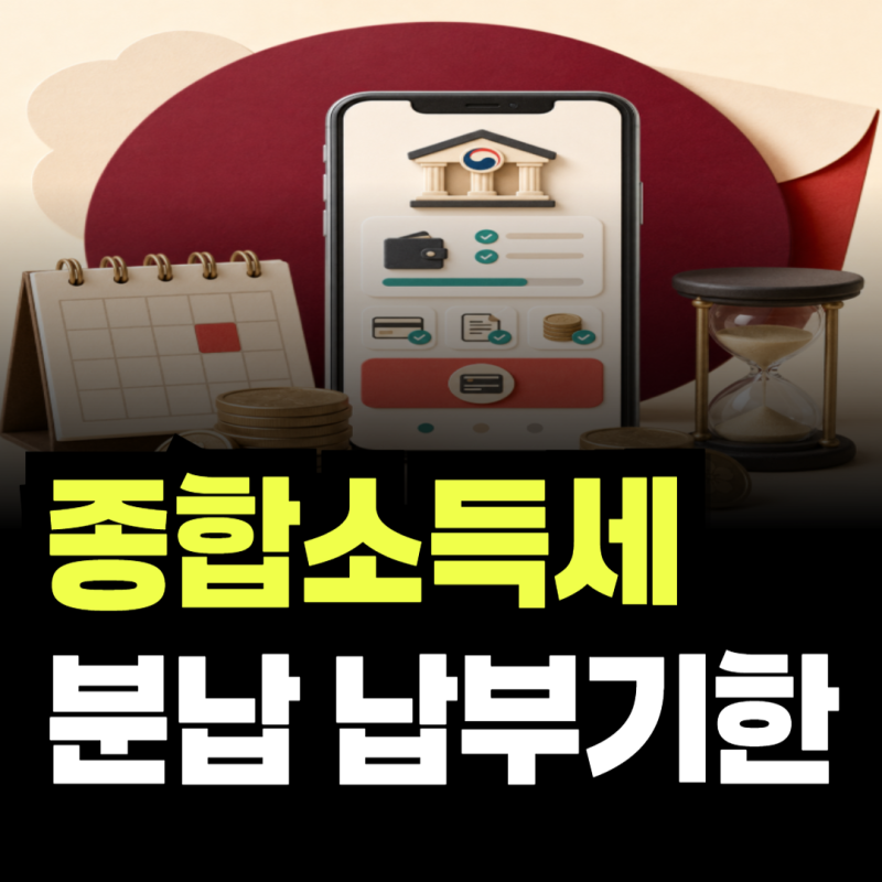 종합소득세 분납 납부기한 8월 3일, 잊으면 가산세가 붙을까?
