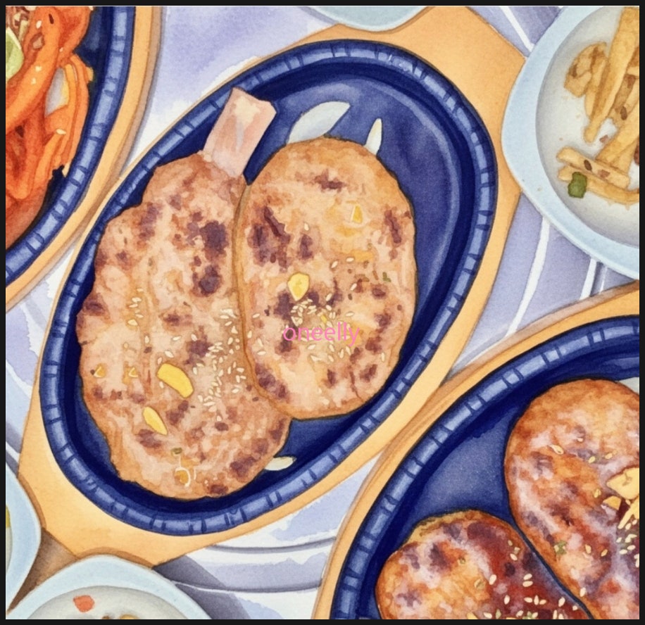 원시인마늘떡갈비 사진 1