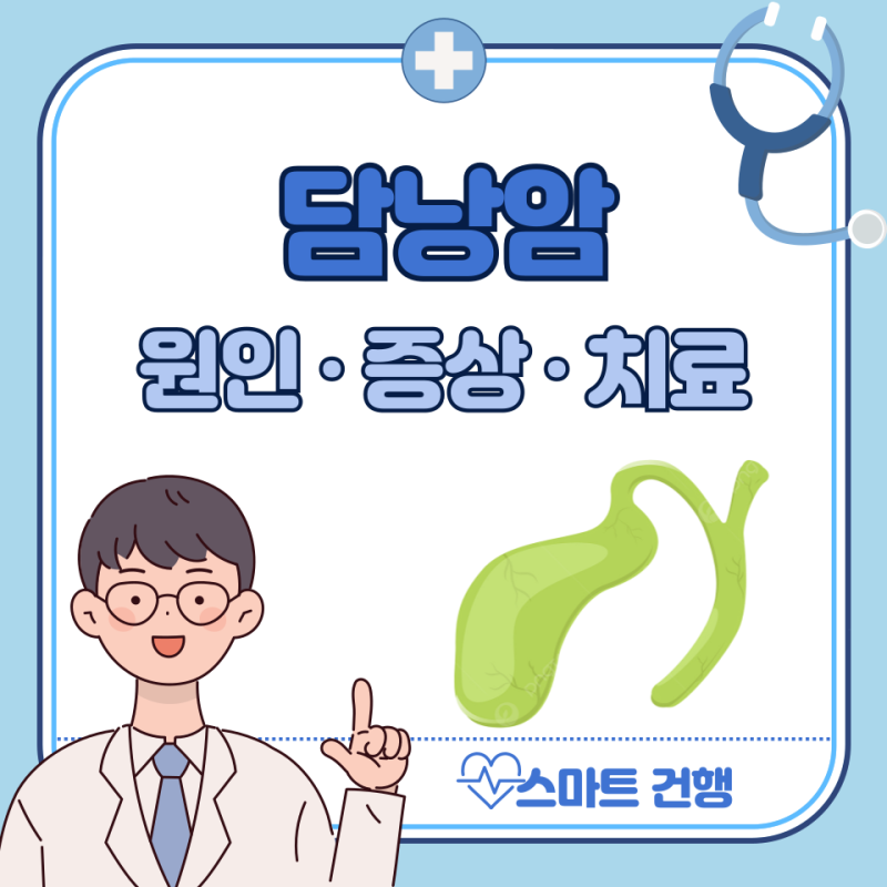 담낭암 초기 증상, 원인, 치료 : 3기 4기 생존율